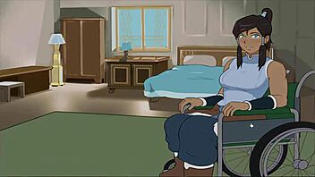 Sexy massage in Four Elements Trainer hentai game