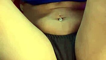 Hot Teen Moans Loudly While Cumming Outdoors In Public