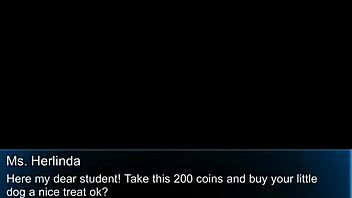 Skullgirls: Femdom university lesson turns into a fetish-filled experience