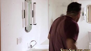 My horny stepsister rides my dick hard!