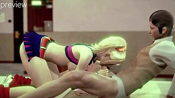 student clears debt with steamy 3d hentai action