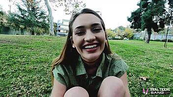 sera ryder gets fucked during porn casting. riding and doggystyle pov