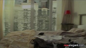 Beautiful maid babe gets assfucked and bent over for creampie