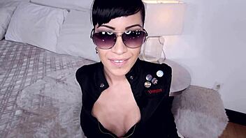 cassandra cain takes huge cock pov deepthroat facefuck and swallows cum 😍