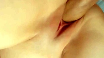 Close-up of a hard shaft penetrating a smooth pussy
