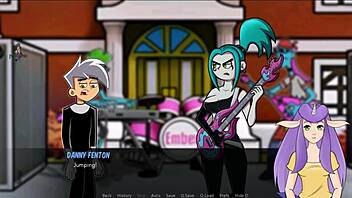 Danny Phantom's nurse in doggystyle scene