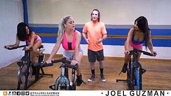 Joel Guzman Fucks Alicia Fournes During Training