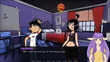 Danny Phantom's nurse in doggystyle scene