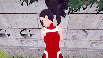 MOMO YAOYORUZU BENT OVER FOR POV DOGGYSTYLE SEX IN STREETS