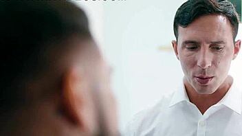 Tattooed Gay Fucks Bff Stud In Missionary.