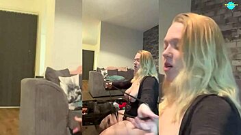 naughty girl next door plays with shaved pussy toys to orgasm