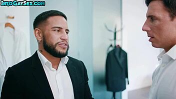 Tattooed Gay Fucks Bff Stud In Missionary.