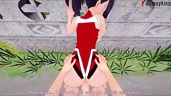 MOMO YAOYORUZU BENT OVER FOR POV DOGGYSTYLE SEX IN STREETS