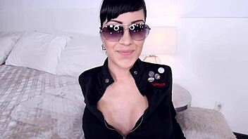 cassandra cain takes huge cock pov deepthroat facefuck and swallows cum 😍