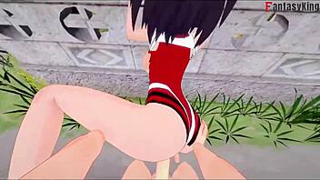 MOMO YAOYORUZU BENT OVER FOR POV DOGGYSTYLE SEX IN STREETS