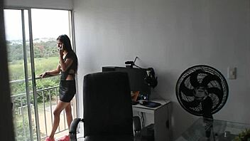 I suck stepbrother's cock until he cums inside.