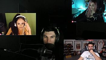 joycgee and fancy 4 on webcam chat