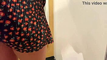 she earned her purchase in the locker room!