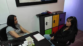 latina interview turns to fucking