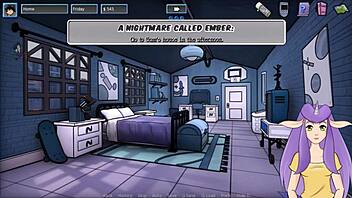 Danny Phantom's nurse in doggystyle scene