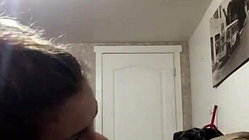 sucking dick deep for daily cum swallow