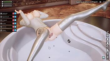 Fuck the fallen doll in this 3d anime hentai game!