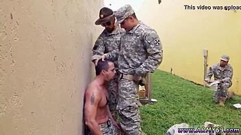 Horny Gay Navy Sailor Receives Exciting Mail Day Package with Intense Action