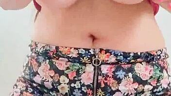 Model DepravedMinx Moans with Big Natural Boobs on Display