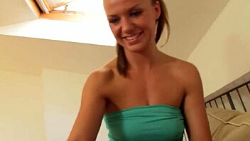 beautiful czech babe films INTIMATE HOMEMADE CLIP with boyfriend. never seen before!