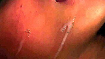 Feisty Hottie Sucks Cum, Gets Jizz Shot!