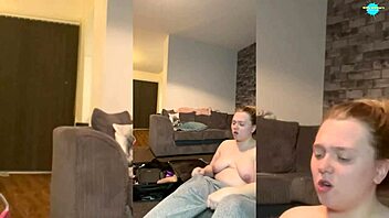 naughty girl next door plays with shaved pussy toys to orgasm