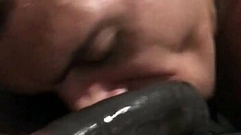 Big black cock guy fucks in public