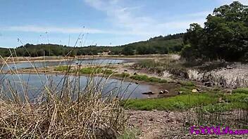 brooke nyel le villantás után az ösvényen, látni akarod? - thefoxxxlife