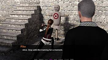 lets play knights tale part 2 with blonde and redhead characters 😊