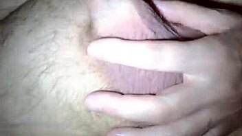 In the dark, the wife sucks his cock while I secretly record