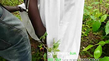 Fucking with the Strange Angel in the Bush While Coming to Rescue Me