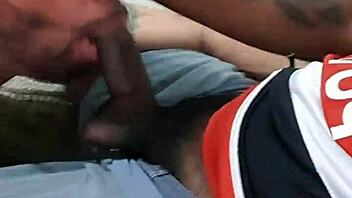 Novinho Goes To Play Game, Ends Up Sucking Big Black Cock