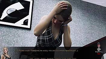 Blonde in Stockings Joins Rough Upskirt Orgy With Multiple Cumshots.