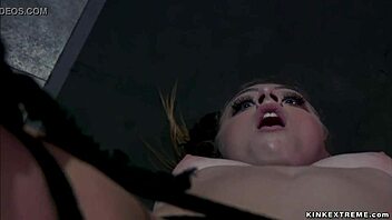 Huge Boobs Nurse Whips Young Brunette In Kinky Submission