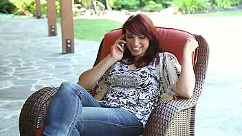 Look at this redhead sucking cock like a pro!