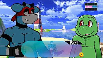 Oh So Hero Gay Hentai Game Pornplay Ep 8 Endless Cumshot With Friend Hot Footjob On Beach