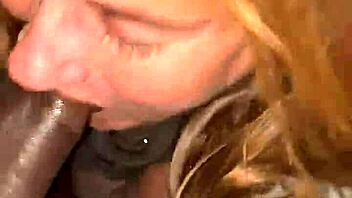 i love watching that monster cock cum in her white mouth