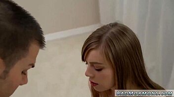 Blonde teen couple has intense orgasm!