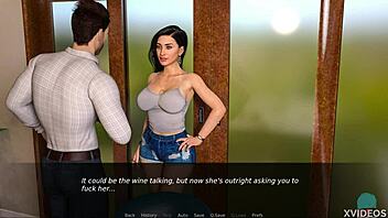 charlotte's gorgeous breasts shine in horny teen roleplay