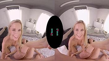 Horny threesome with Lola Myluv and Stacy Cruz in virtual reality