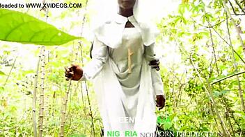 Fucking with the Strange Angel in the Bush While Coming to Rescue Me