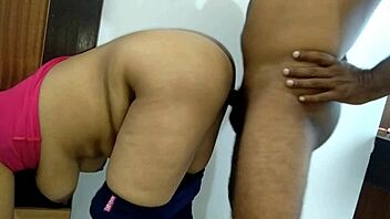 Indian milf cheats on her husband with a group of amateur men in various positions