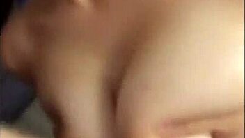 Amateur teen with big tits feels intense pleasure getting fucked hard