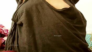 nepali girl shows off huge tits