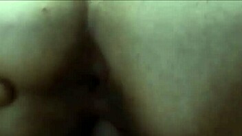 Mature amateur Adele bent over for shaved pussy creampie in doggystyle POV